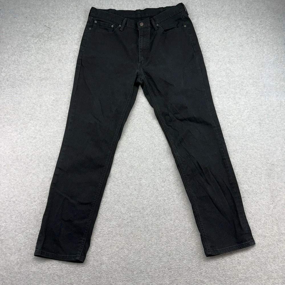 Levi's 541 Athletic Taper Fit Mens‎ Jeans 38x34 Stretch Black Flex Denim Men's